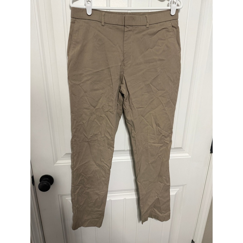 Tommy Hilfiger Pants Mens 32W x 32L Khaki Tan Stretch Chino Trousers EUC